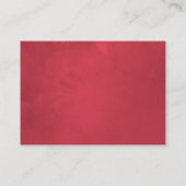 Carte D'accompagnement Jeu de Fête des mariées de Noël Holly (Dos)