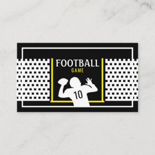 Carte D'accompagnement Jeu de football, Billet d'anniversaire pour enfant