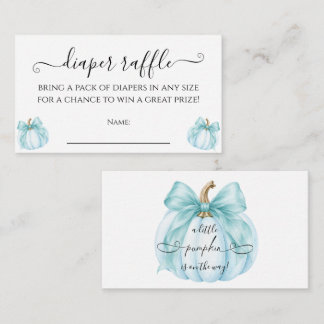 Carte D'accompagnement Jeu de tirage au sort de couche pour Baby Shower P