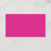 Carte D'accompagnement Jeu rose chaud simple | La taille de Mommys Belly (Dos)