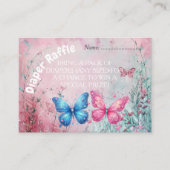 Carte D'accompagnement joli papillon Genre Revela Party jardin (Devant)