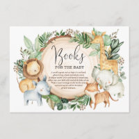 Joli Safari Jungle Vert Apporter un livre Baby Boy