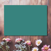 Carte D'accompagnement Jolis détails de mariage avec des aquarelles de fl