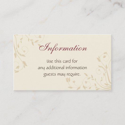 Carte D'accompagnement Jonquilles et blé fuchsia (Devant)