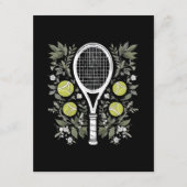 Carte D'accompagnement Joueuse de tennis (Devant)