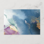 Carte D'accompagnement Joyaux, Mystic Garden Mariage Réception (Dos)