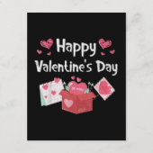 Carte D'accompagnement Joyeuse Saint-Valentin Sois Mienne Cœurs Mignons (Devant)