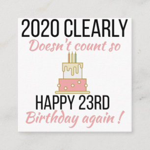 Carte D'accompagnement Joyeux 24e anniversaire, Funny 24e anniversaire ca