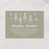 Carte D'accompagnement Joyeux Camper Affichage Douche (Devant)