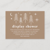 Carte D'accompagnement Joyeux Camper Affichage Douche (Devant)