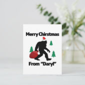 Carte D'accompagnement Joyeux Noël (Debout devant)