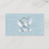 Carte D'accompagnement Jungle Baby Animals Douche Moissonneuse Raffle Tic (Dos)