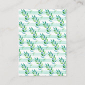 Carte D'accompagnement Jungle Giraffe Baby shower Cadeau Douche (Dos)