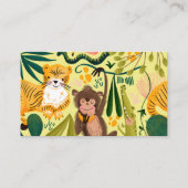 Carte D'accompagnement Jungle Livres pour Baby insert card (Dos)