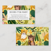 Carte D'accompagnement Jungle Livres pour Baby insert card (Devant / Derrière)
