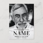 Carte D'accompagnement Jusqu'à ce que nous nous rencontrions à nouveau Mo (Devant)