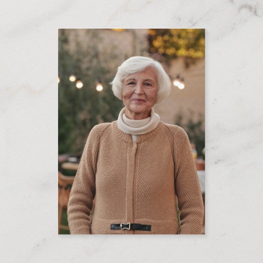 Carte D'accompagnement Jusqu'à ce que nous nous rencontrions de nouveau f (Dos)