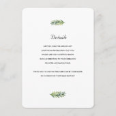 Carte D'accompagnement Kauai Mariage (Devant)