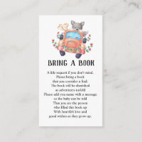 Kitten Kitty Chat Baby shower Apportez un livre En