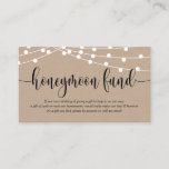 Carte D'accompagnement Kraft rustique, Mariage Honeymoon Fund et Wish<br><div class="desc">C'est le Script rustique kraft,  Mariage Encape Card. Vous pouvez modifier les couleurs de police,  et ajouter vos souhaits de lune de miel ou de lune de miel mariages détails dans la police / lettrage correspondante. #TeeshaDerrick</div>