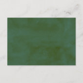 Carte D'accompagnement La collection de Mariages d'ananas tropicaux (Dos)