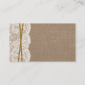 Carte D'accompagnement La collection de mariages de plage de sable rustiq (Dos)