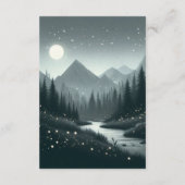 Carte D'accompagnement La magie des montagnes (Dos)