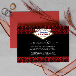 Carte D'accompagnement La Parties scintillant Damask Las Vegas Mariage Co<br><div class="desc">Célébrez dans le style avec ces cartes d'hébergement mariages design et très tendance. Ce design est facile à personnaliser avec votre libellé d'événement spécial et vos invités seront ravis quand ils reçoivent ces cartes fabuleuses.</div>