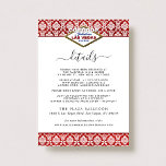Carte D'accompagnement La Parties scintillant Damask Las Vegas Mariage Co<br><div class="desc">Célébrez dans le style avec ces cartes de détail mariages design et très tendance. Ce design est facile à personnaliser avec votre libellé d'événement spécial et vos invités seront ravis quand ils reçoivent ces cartes fabuleuses.</div>
