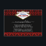 Carte D'accompagnement La Parties scintillant Damask Las Vegas Mariage Co<br><div class="desc">Célébrez dans le style avec ces cartes d'hébergement mariages design et très tendance. Ce design est facile à personnaliser avec votre libellé d'événement spécial et vos invités seront ravis quand ils reçoivent ces cartes fabuleuses.</div>