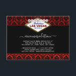 Carte D'accompagnement La Parties scintillant Damask Las Vegas Mariage Co<br><div class="desc">Célébrez dans le style avec ces cartes d'hébergement mariages design et très tendance. Ce design est facile à personnaliser avec votre libellé d'événement spécial et vos invités seront ravis quand ils reçoivent ces cartes fabuleuses.</div>