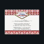 Carte D'accompagnement La Parties scintillant Damask Las Vegas Mariage Co<br><div class="desc">Célébrez dans le style avec ces cartes d'hébergement mariages design et très tendance. Ce design est facile à personnaliser avec votre libellé d'événement spécial et vos invités seront ravis quand ils reçoivent ces cartes fabuleuses.</div>