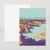 Carte D'accompagnement Lac Powell (Devant / Derrière)