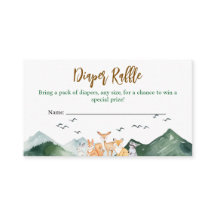 Laisser l'aventure commencer le raffle de couches