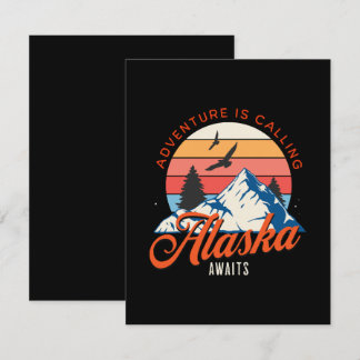 Carte D'accompagnement L'Alaska Attend !