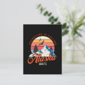 Carte D'accompagnement L'Alaska Attend ! (Debout devant)