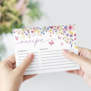 Carte D'accompagnement L'amour dans la Fête des mariées florale des papil