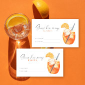 Carte D'accompagnement Lancement de la douche de mariée Devinez combien d