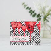 Carte D'accompagnement Lanternes rouges Directions 2 (Debout devant)