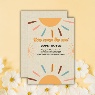 Carte D'accompagnement L'Artisanat Minimaliste Ici Vient Le Baby shower F