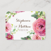 Carte D'accompagnement Laurel Olive Leaf Wreath Mariage Website Cards (Dos)