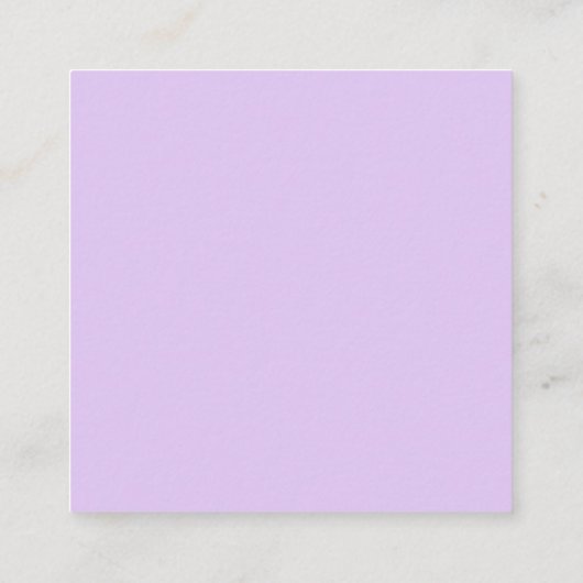 Carte D'accompagnement Lavande verdure QR code mariage RSVP (Dos)