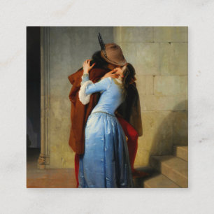 Carte D'accompagnement Le Kiss Francesco Hayez
