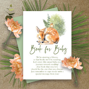 Carte D'accompagnement Le livre de cerfs de la nature pour bébé
