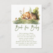 Carte D'accompagnement Le livre d'ours pour bébé de la nature (Devant)
