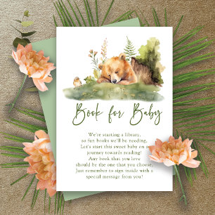 Carte D'accompagnement Le livre d'ours pour bébé de la nature