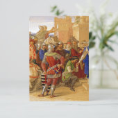 Carte D'accompagnement Le roi Arthur et les chevaliers de la table ronde (Debout devant)