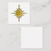 Carte D'accompagnement Le soleil et la lune (Devant / Derrière)