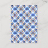 Carte D'accompagnement Lemons Mediterranean Baby Shower Book Request (Dos)