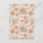 Carte D'accompagnement les années 70 rétro super | Livres Arc-en-ciel pou (Dos)